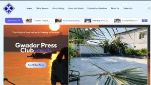 Gwadar Press Club Launches Official Website, Becomes Balochistan’s First Digitalized Press Club