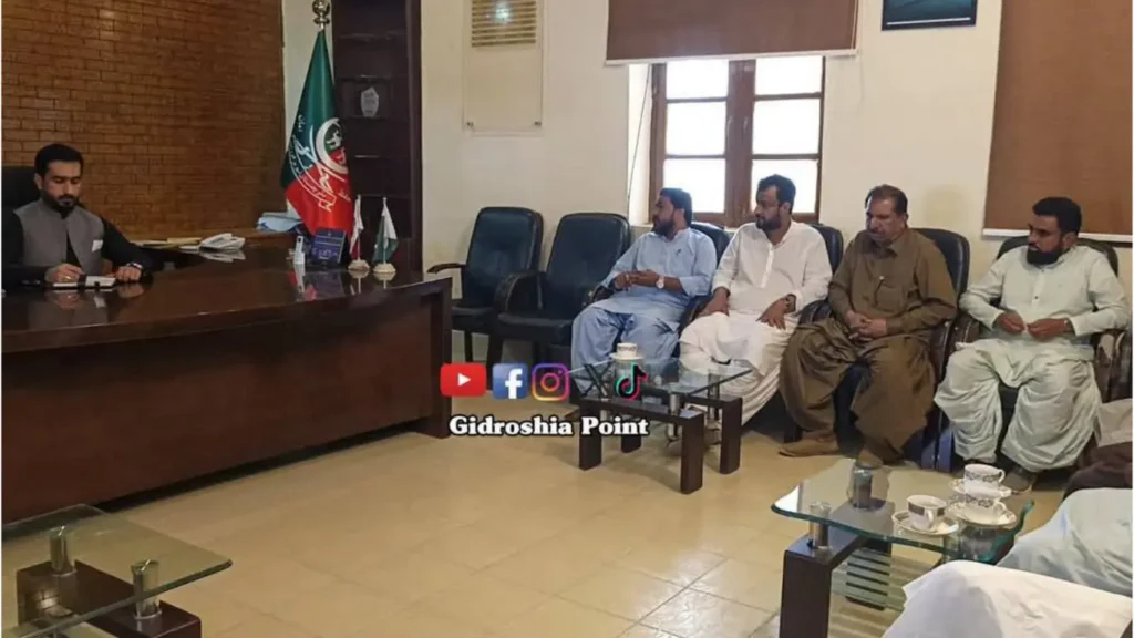 Transport Union Meeting with Assistant comissioner Gwadar -Image from Gidroshiya Point