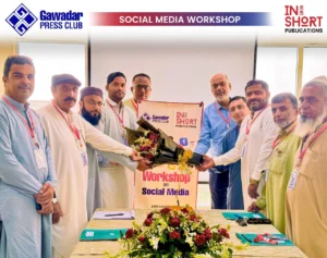 Gwadar Press Club Delegation Attends Social Media Workshop in Karachi